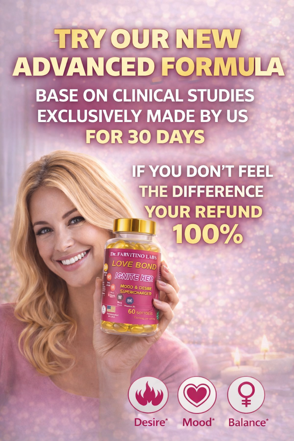 Top Seller Women’s Health Supplement – Energy & Mood Balance with Maca, Ashwagandha & Red Ginseng – 60 Softgels | #1 Women’s Vitality Choice