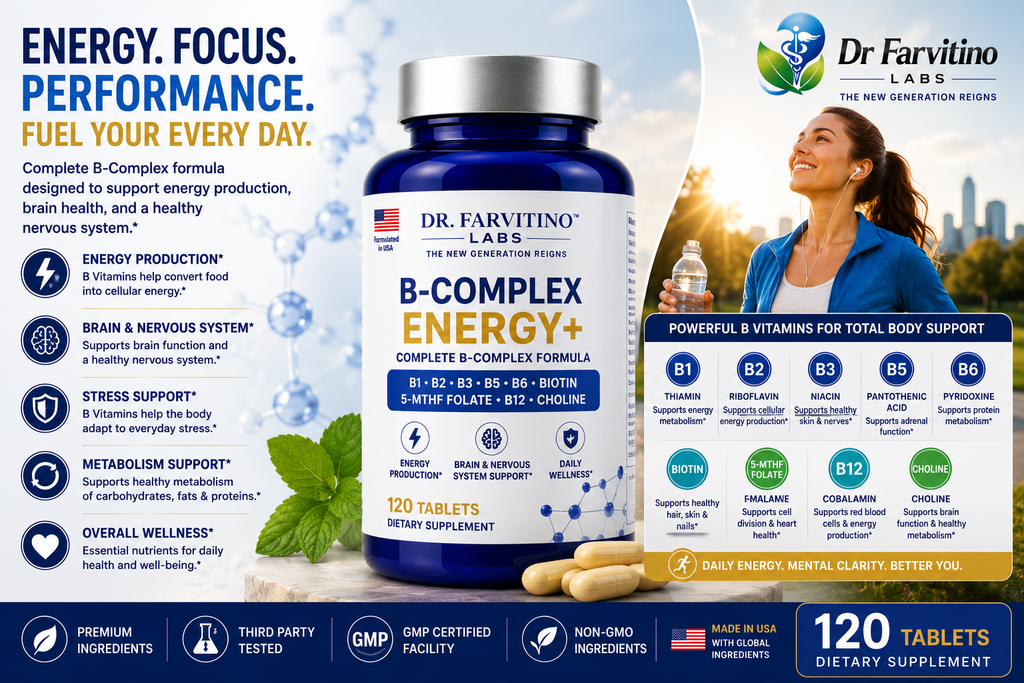 DR. FARVITINO LABS Women's Cortisol+ Stress Relief & Hormonal Balance Supplement – Ashwagandha, L-Theanine, Magnesium Glycinate, Myo-Inositol, DIM – Mood, Sleep & Cortisol Support – 120 Capsule