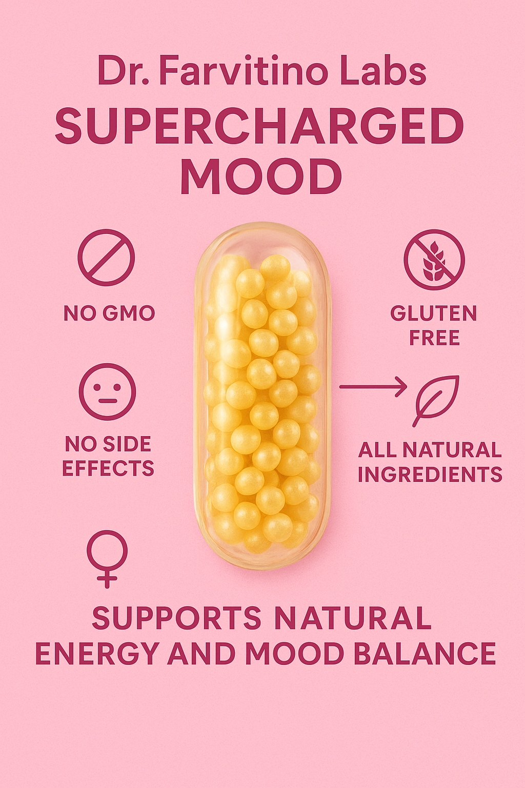 Women’s Hormonal Support Formula – Supports Reproductive & Estrogen Balance, Mood, Desire, Energy, Vitality & Overall Wellness, Especially During and After Menopause